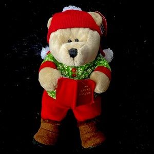 2010 Starbucks Bearista Bear 97th Edition "The Mouse Writer" Plush Toy NWT
